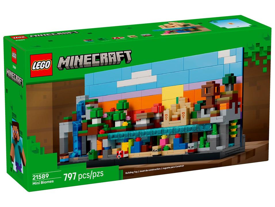 LEGO Minecraft Mini Biomas 21589 797 Peças - 5