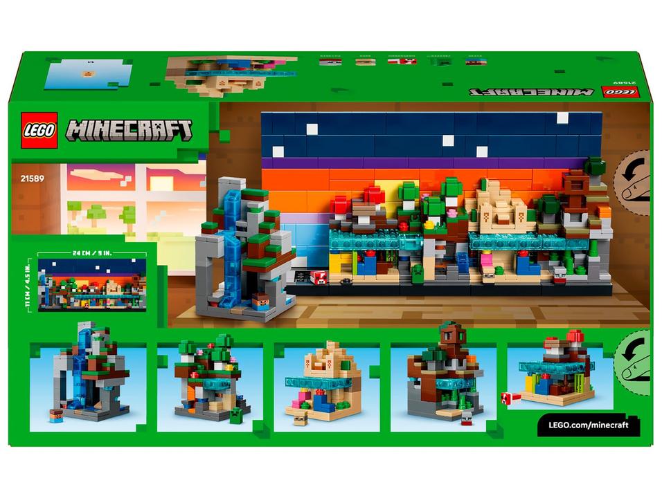 LEGO Minecraft Mini Biomas 21589 797 Peças - 6