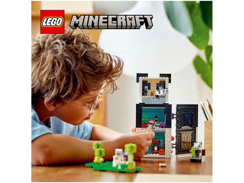 LEGO Minecraft O Refúgio do Panda 553 Peças - 21245 - 2