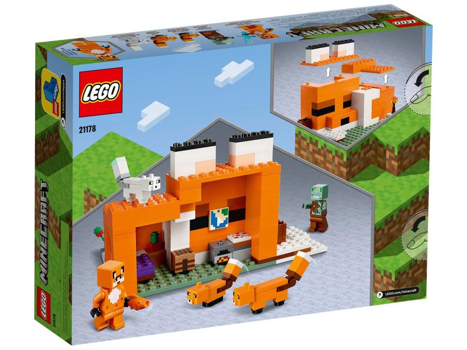 LEGO Minecraft Pousada da Raposa 193 Peças - 2