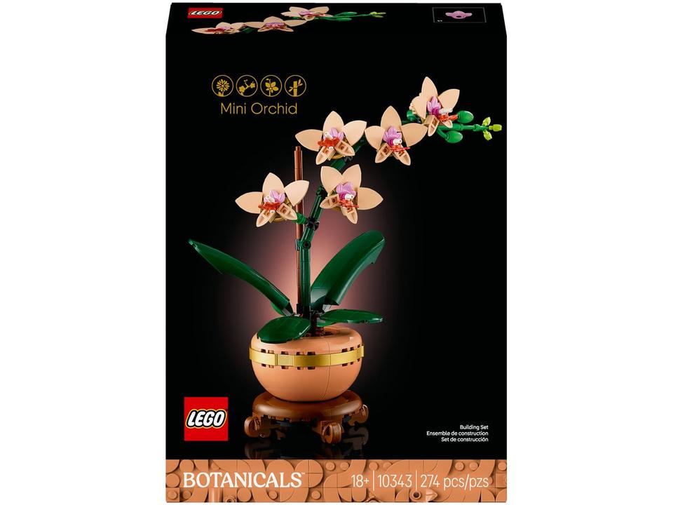 LEGO Mini Orquídea 10343 274 peças - 8