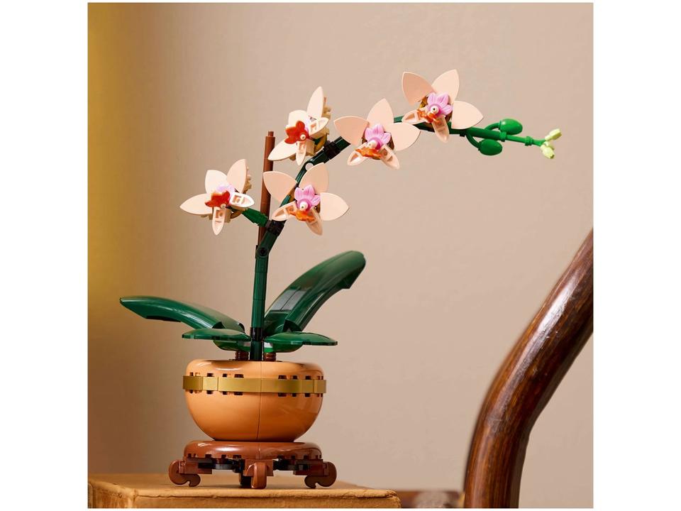 LEGO Mini Orquídea 10343 274 peças - 2