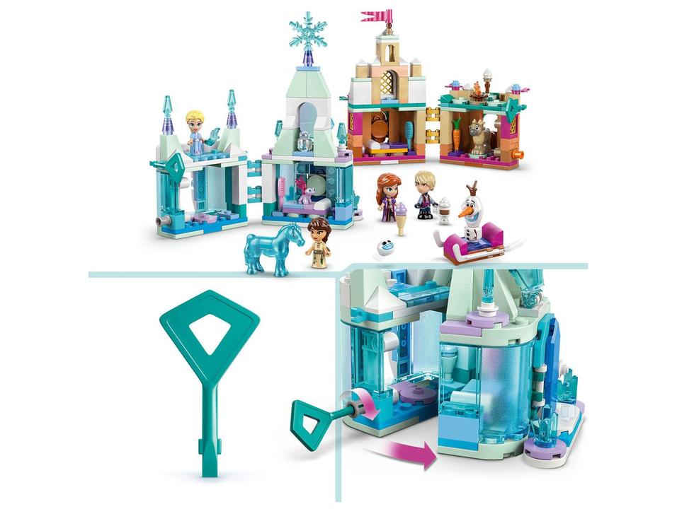 LEGO Minicastelo de Arendelle e Palácio de Gelo da - 4