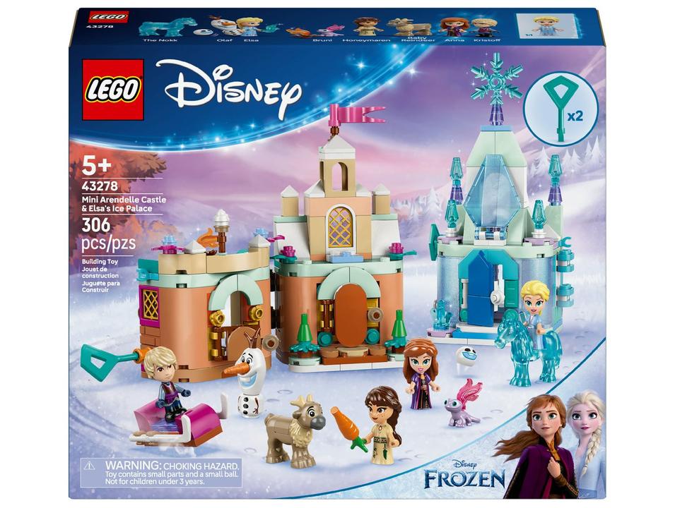 LEGO Minicastelo de Arendelle e Palácio de Gelo da - 8