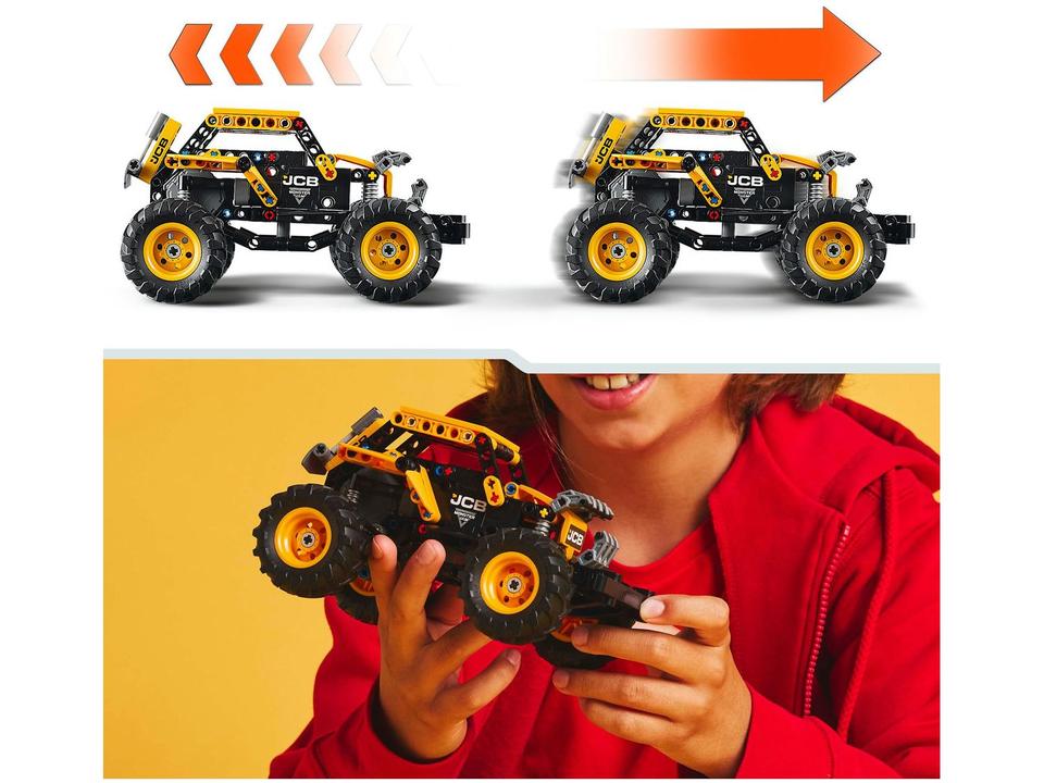 LEGO Monster Jam DIGatron de Puxar 42199 - 4