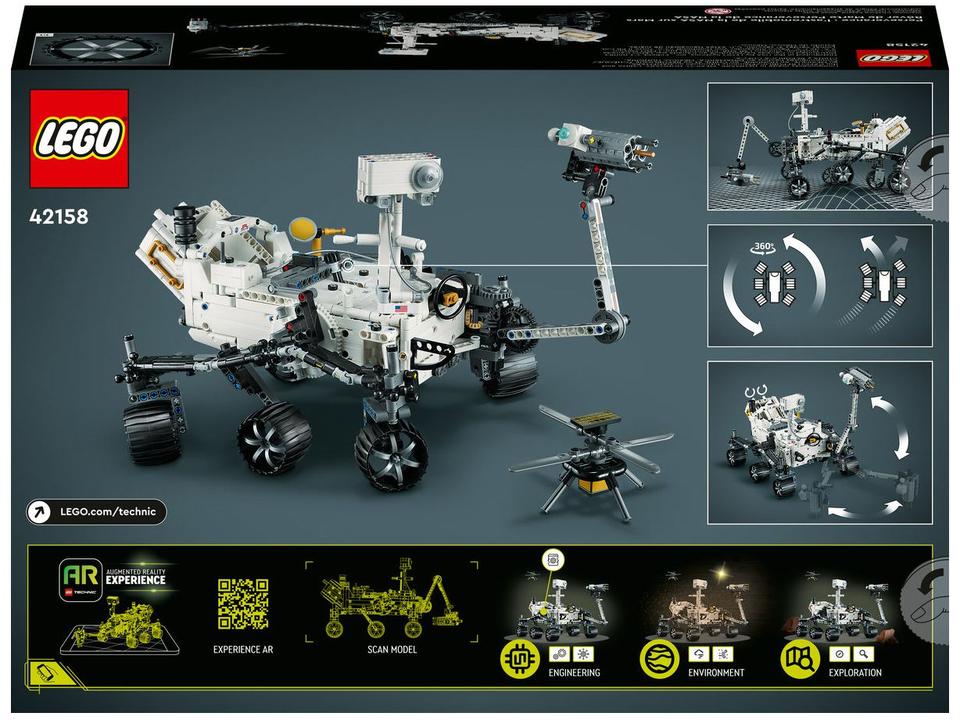 LEGO NASA Mars Rover Perseverance 42158 - 1132 Peças - 3