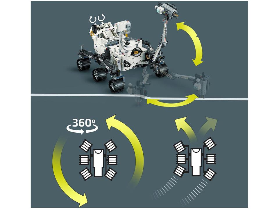 LEGO NASA Mars Rover Perseverance 42158 - 1132 Peças - 7