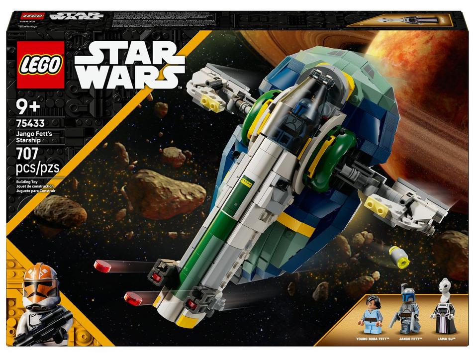 LEGO Nave Estelar de Jango Fett 75433 707 Peças - 7