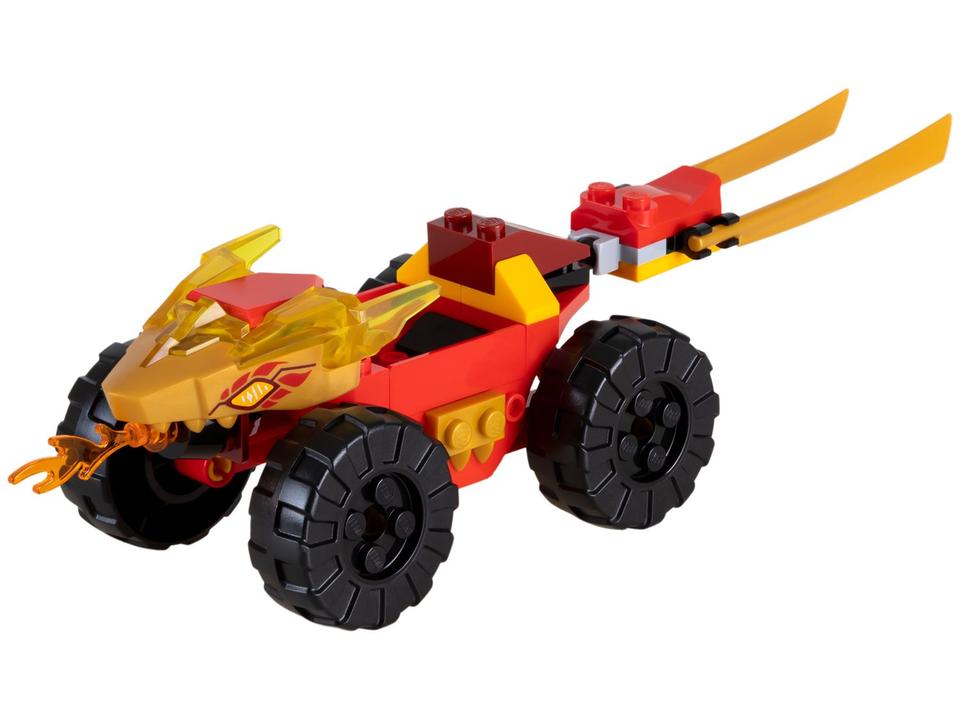 LEGO Ninjago Batalha de Carro e Moto de Kai e Ras - 103 Peças 71789 - 4