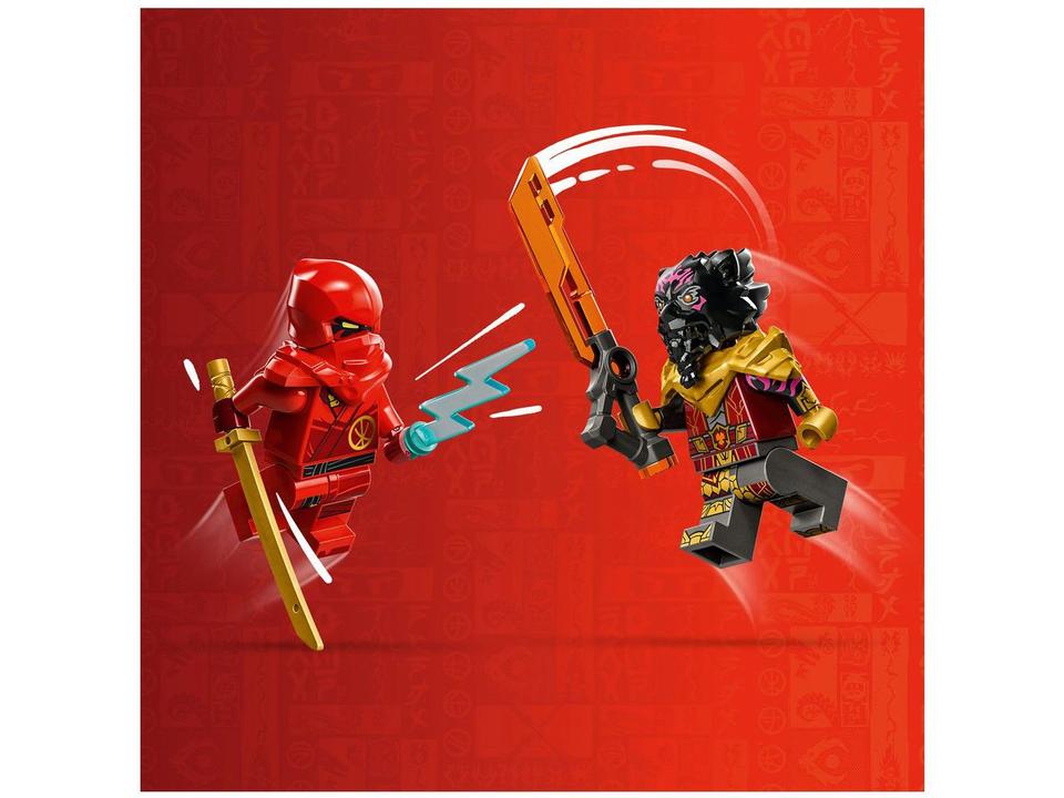 LEGO Ninjago Batalha de Carro e Moto de Kai e Ras - 103 Peças 71789 - 11