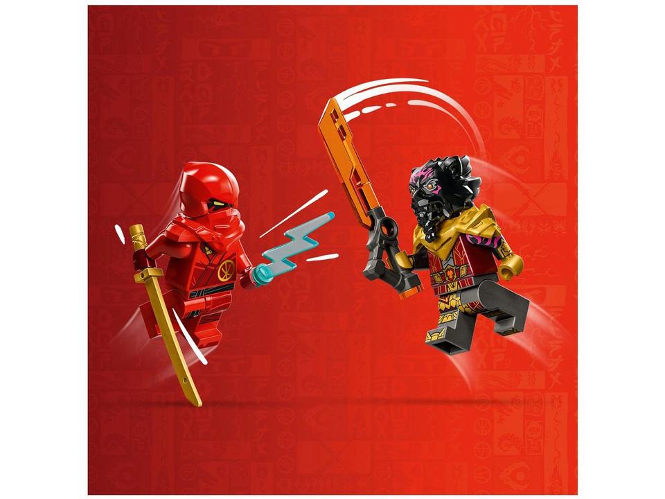 LEGO Ninjago Batalha de Carro e Moto de Kai e Ras - 11