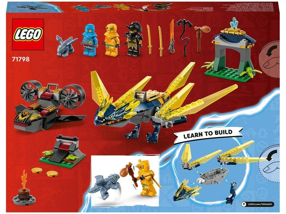 LEGO Ninjago Batalha do Bebê Dragão de Nya e Arin - 2