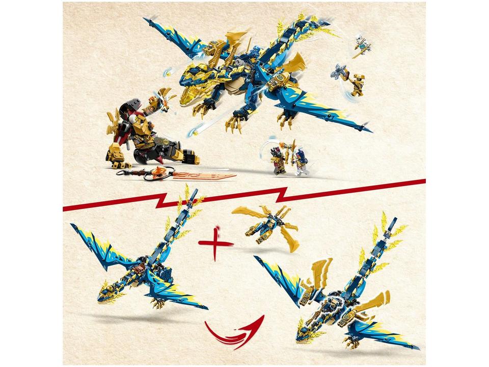 LEGO Ninjago Dragão Elementar vs O Robô da - 6
