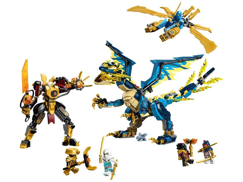 LEGO Ninjago Dragão Elementar vs O Robô da - 1