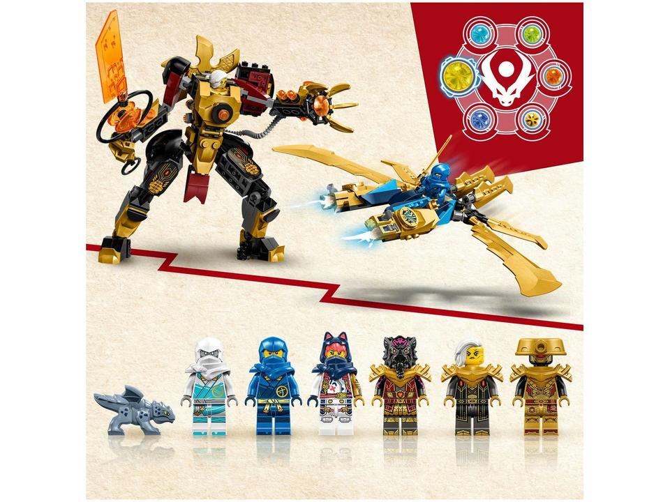 LEGO Ninjago Dragão Elementar vs O Robô da - 7