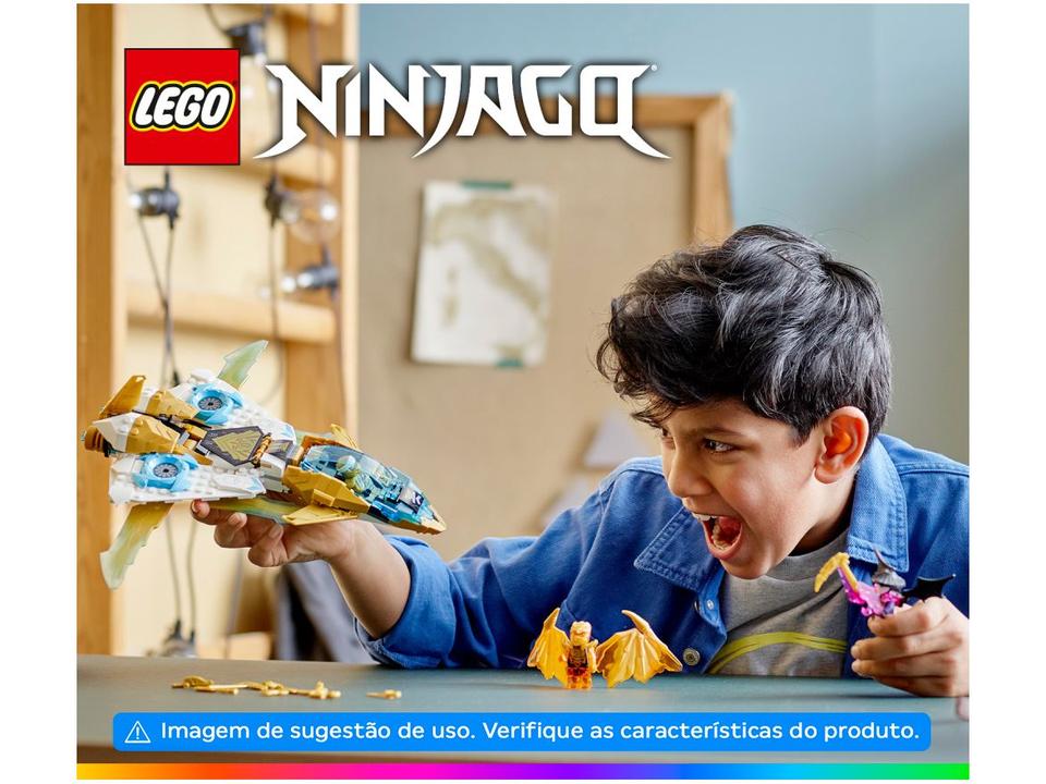 LEGO Ninjago Jato de Dragão Dourado do Zane - 1