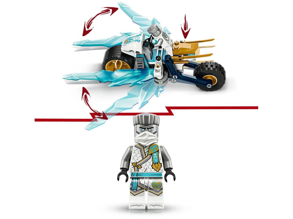 LEGO Ninjago Motocicleta de Gelo do Zane 71816 - 4