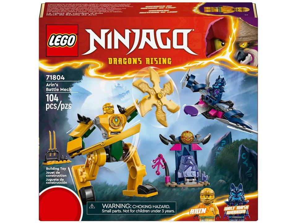 LEGO Ninjago Robô de Combate do Arin 71804 - 1