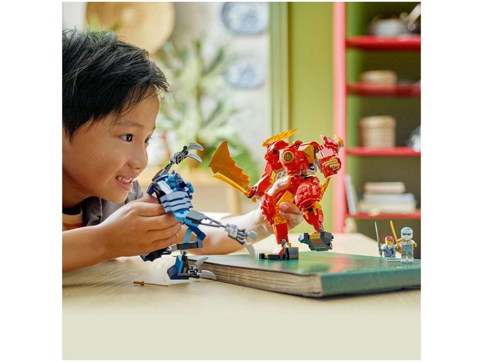LEGO Ninjago Robô Elemental do Fogo do Kai - 4