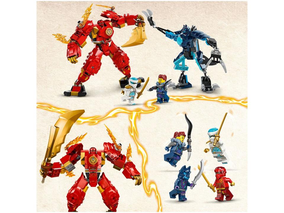 LEGO Ninjago Robô Elemental do Fogo do Kai - 7