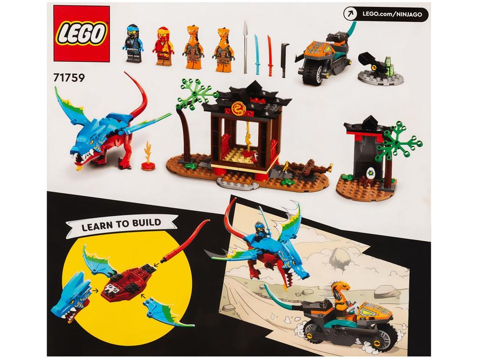 LEGO Ninjago Templo do Dragão 161 Peças - 5
