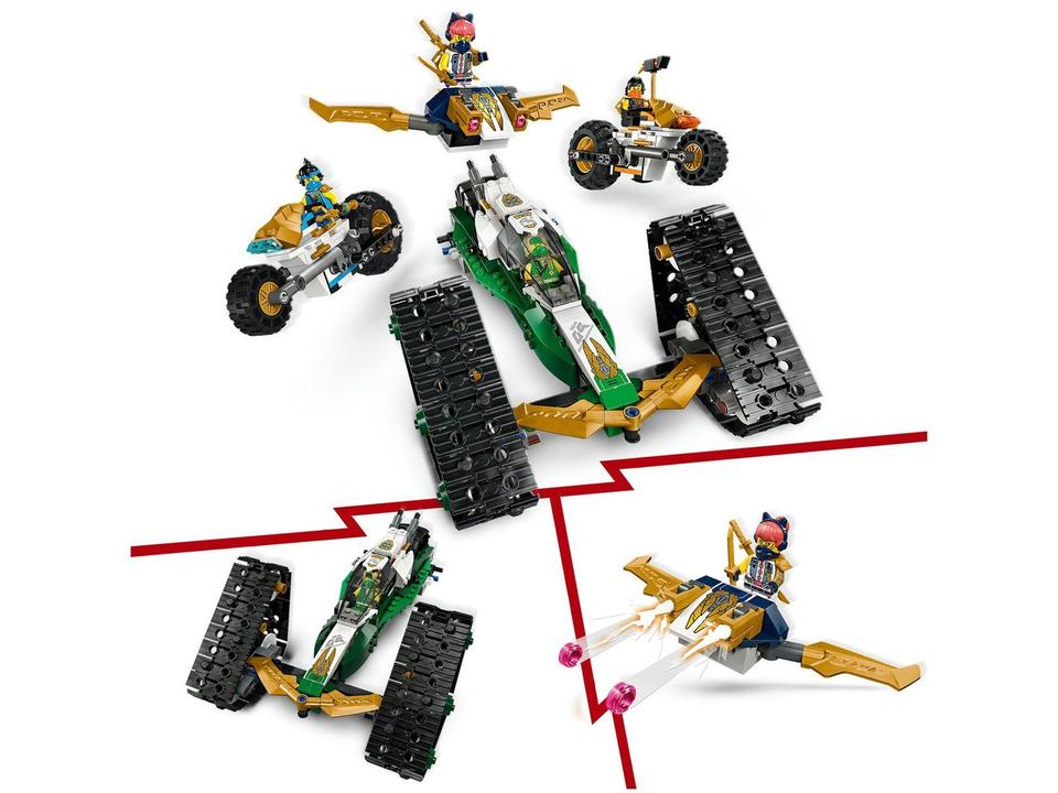 LEGO Ninjago Veículo Combinado da Equipe Ninja - 3