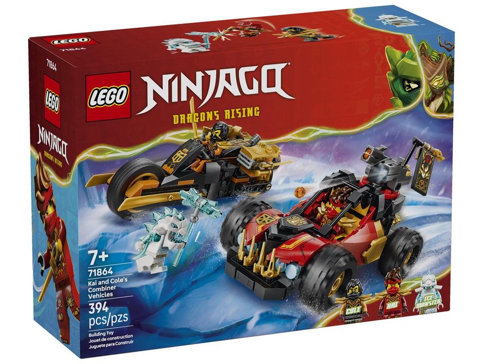 LEGO Ninjago Veículos de Kai e Cole - 5