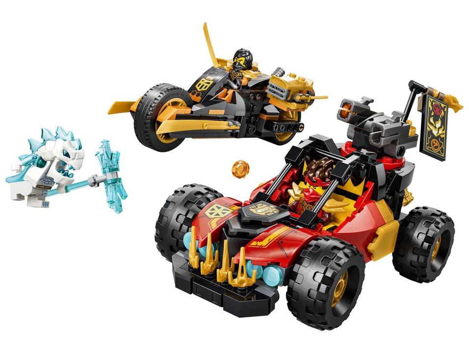 LEGO Ninjago Veículos de Kai e Cole - 4
