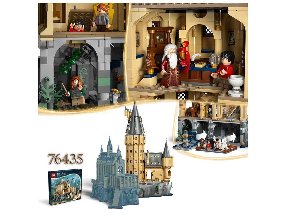 LEGO O Castelo de Hogwarts: A Torre Central 76454 - 3
