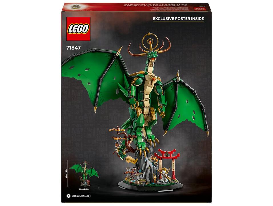LEGO O Dragão Guardião 71847 1650 Peças - 9