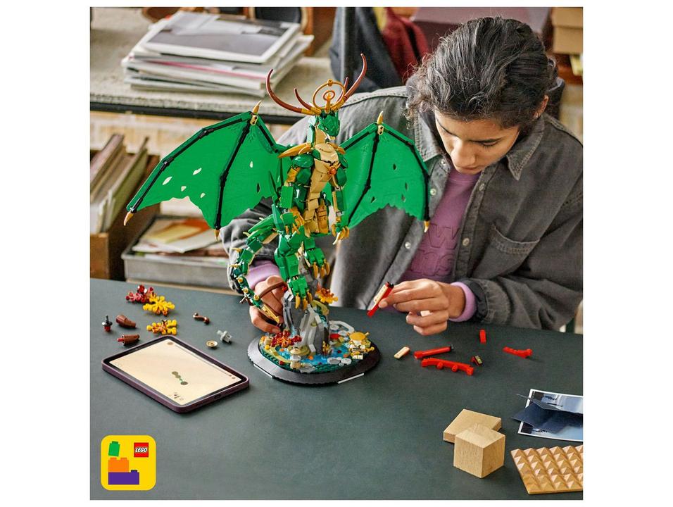 LEGO O Dragão Guardião 71847 1650 Peças - 1