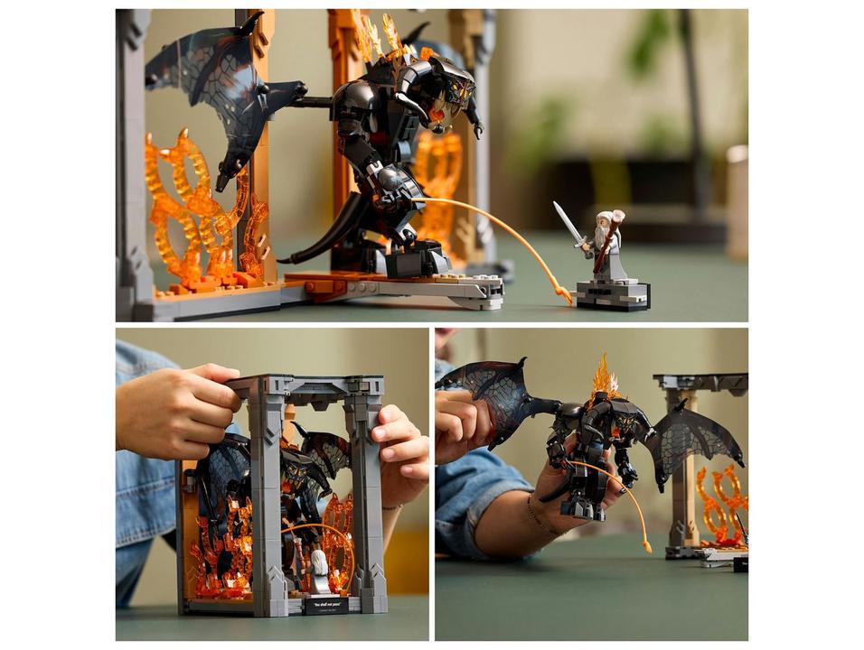 LEGO O Senhor dos Anéis: Aparador de Livros do - 5