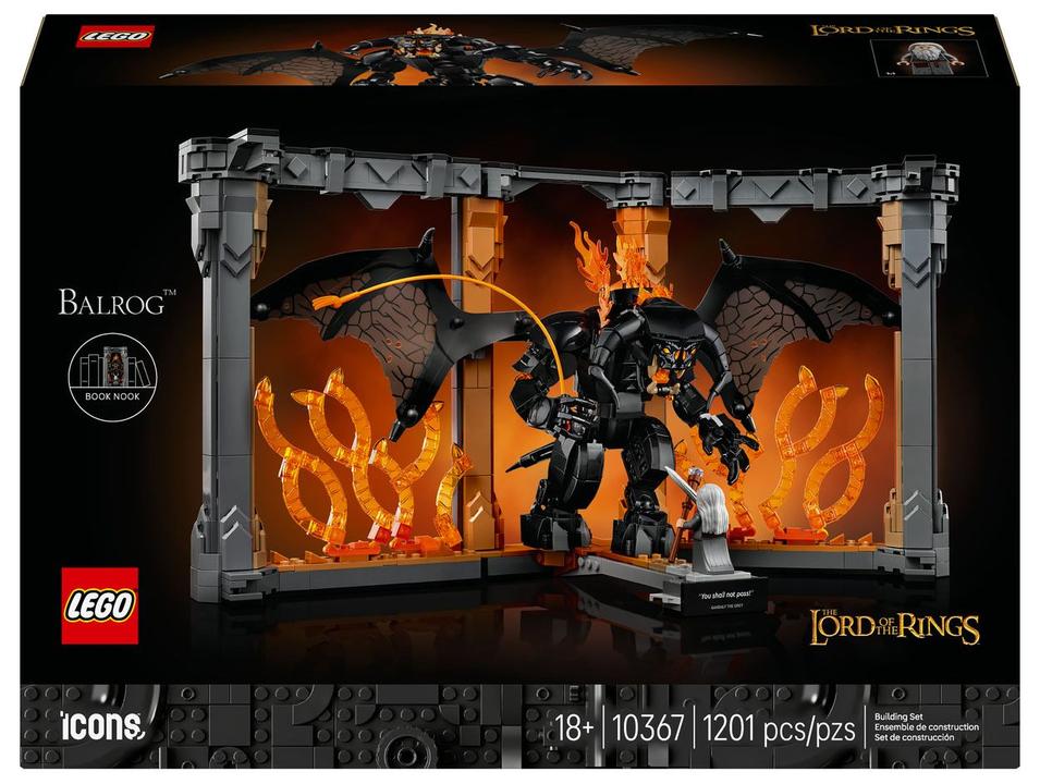 LEGO O Senhor dos Anéis: Aparador de Livros do - 8