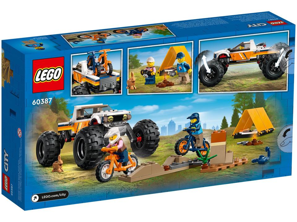 LEGO Off-Roader 4x4 de Aventuras 252 Peças - 60387 - 8