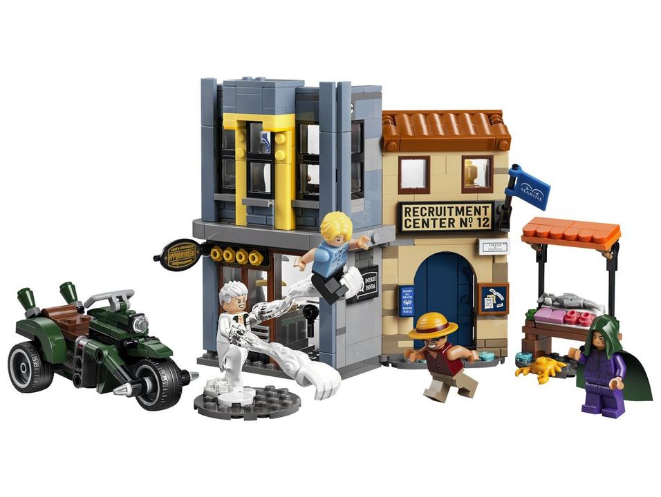 LEGO One Piece Batalha com Capitão Smoker - 4