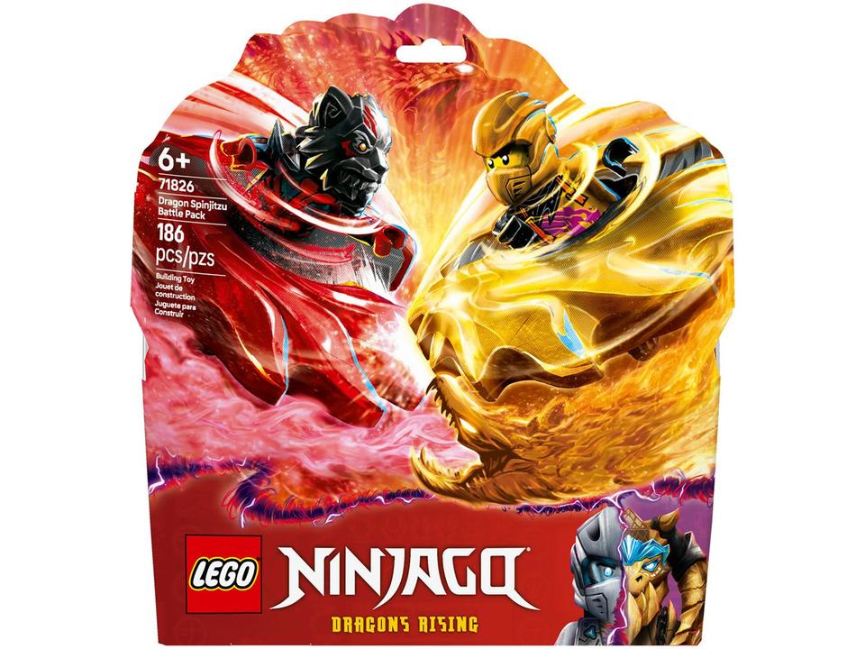 LEGO Pack de Combate do Spinjitzu de Dragão - 8