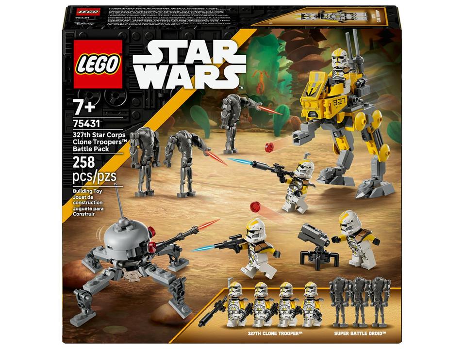 LEGO Pack de Combate Soldados Clone da 327ª Star - 8