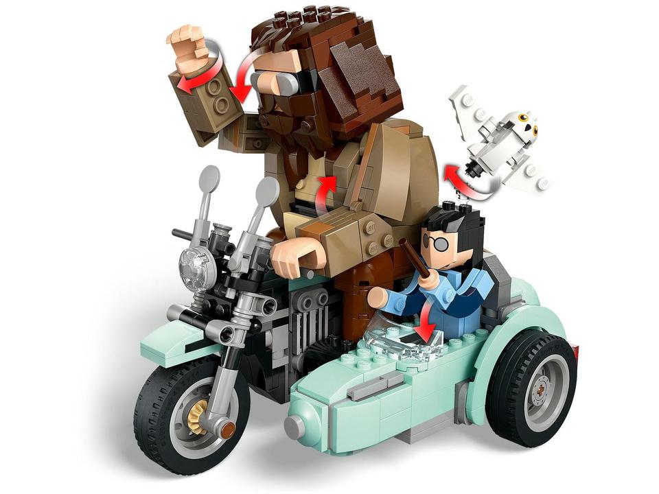 LEGO Passeio de Motocicleta de Hagrid e Harry - 5