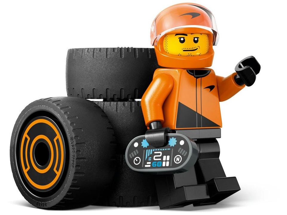 LEGO Piloto de F1 com Carro de Corrida da McLaren - 6