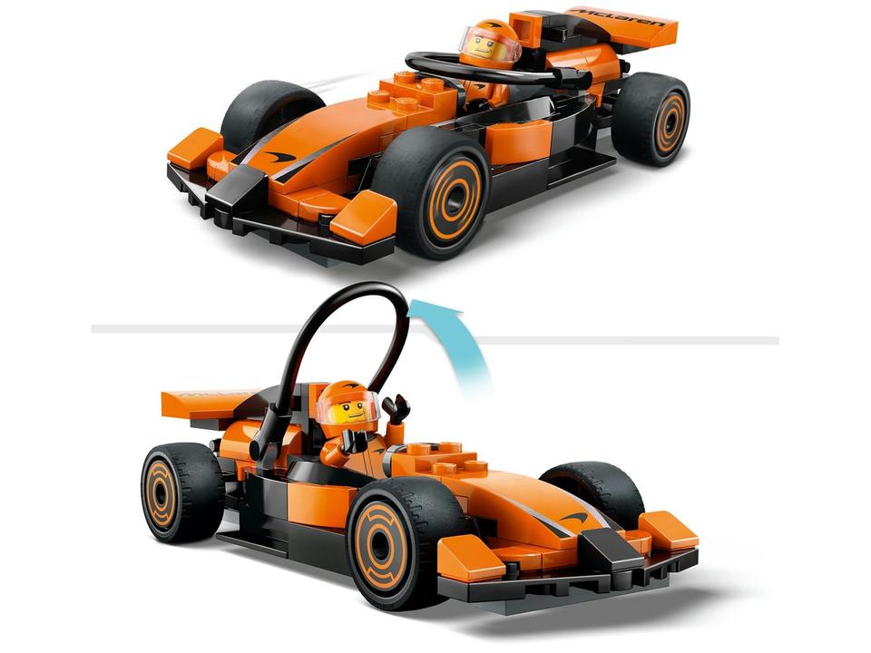LEGO Piloto de F1 com Carro de Corrida da McLaren - 5