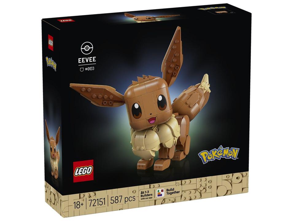 LEGO Pokémon Eevee 72151 587 Peças - 5