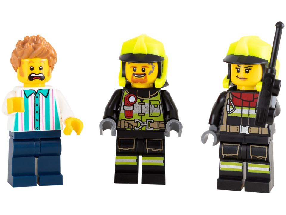 LEGO Quartel e Caminhão dos Bombeiros 153 Peças - 9
