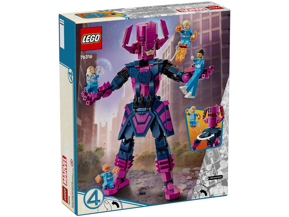 LEGO Quarteto Fantástico vs Figura de Construção - 8