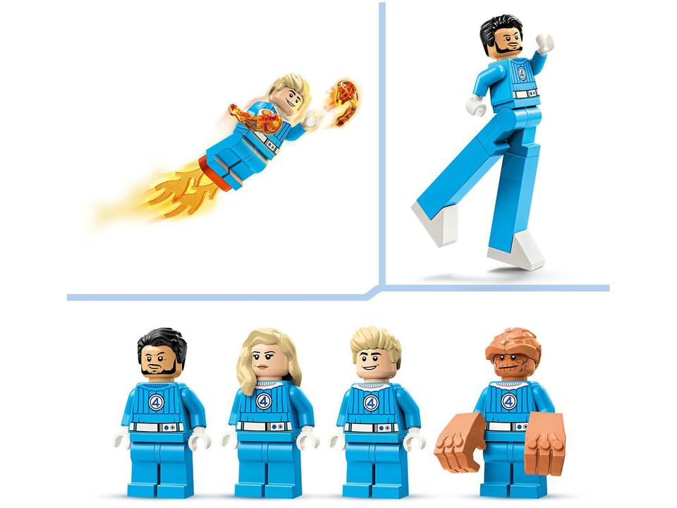 LEGO Quarteto Fantástico vs Figura de Construção - 6