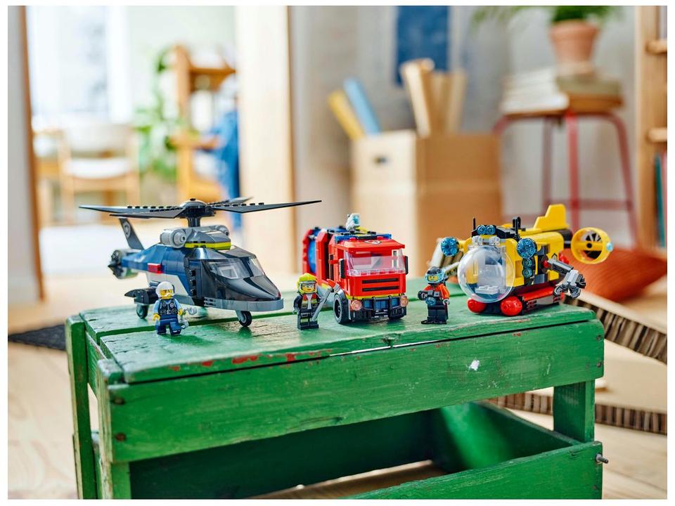 LEGO Remix de Helicóptero, Caminhão dos Bombeiros - 3