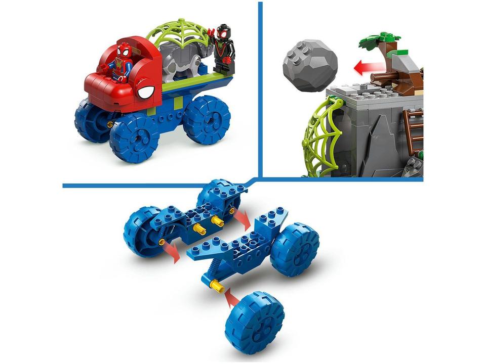 LEGO Resgate com Veículo Dinossauro da Equipe - 5