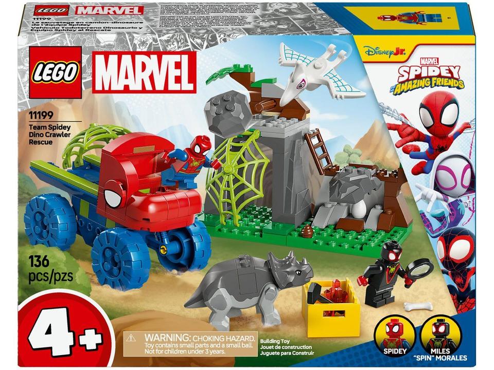 LEGO Resgate com Veículo Dinossauro da Equipe - 8