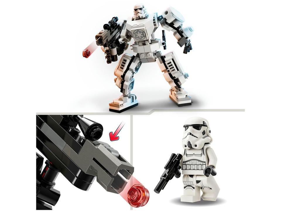 LEGO Robô de Stormtrooper 75370 138 Peças - 8