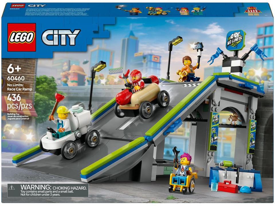 LEGO Sem Limites: Pista de Rampa para Carros de - 8