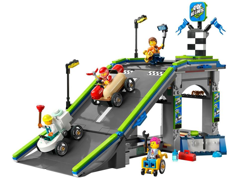 LEGO Sem Limites: Pista de Rampa para Carros de - 7
